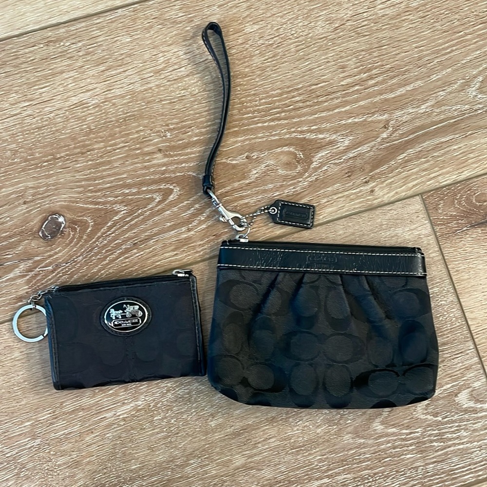 Wristlet and small coin bag